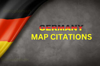 build germany map citations links for local seo
