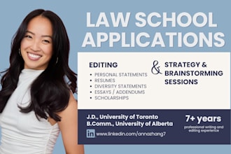 help you get into law school