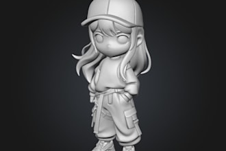 zbrush sculpting, 3d modeling and 3d printing stl
