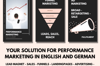 do your performance marketing, be your media buyer and creative strategist