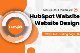 design hubspot website, redesign hubspot website, hubspot cms hub, landing page