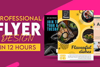 design awesome business flyer and brochure