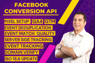setup facebook conversion API server side tracking via GTM,fb ads campaign,pixel