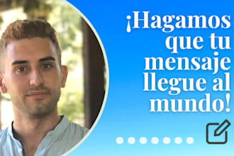 redactaré contenido SEO en español