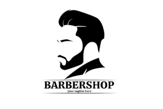 do professional barbershop logo design service for your