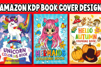 design amazon kdp book cover, kdp low content book