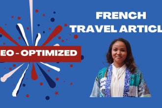 write an engaging french SEO travel article or blog post