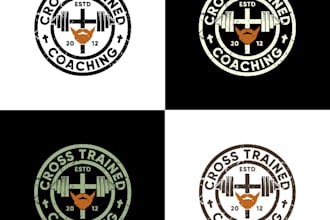 design a sports fitness event business logo for you