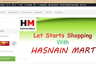 create online store, wordpress website and ecommerce website