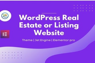develop responsive idx wordpress real estate website or listing website