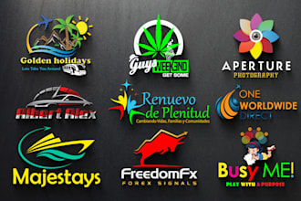 redesign a modern 3d business logo design for your company brand