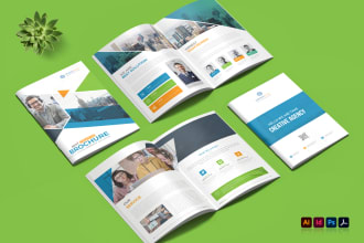 design brochure, booklet, company profile, catalog, print or digital