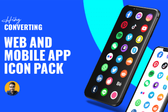 create android ios game software icon web favicon or icon pack design