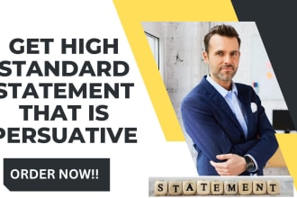 improve your personal statement or statement of purpose