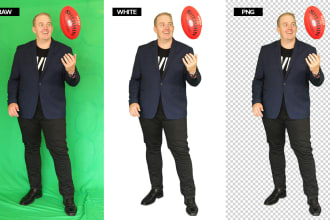 remove green screen background or cut out images