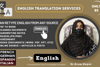 translate german, spanish, french to english in a flash