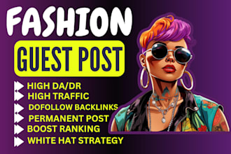 do fashion guest post on high da fashion blog, beauty guest post