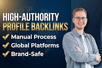 provide powerful profile backlinks and high da links for SEO ranking