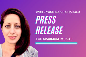 write a press release to get your business noticed