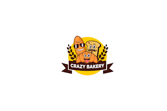 design crazy brand bakery logo design service