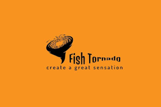 make better super fish tornado logo