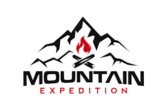 do an amazing mountain logo design with my best experience