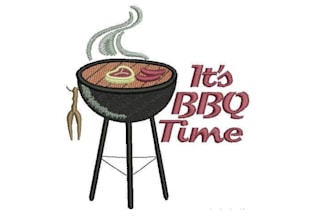 design high quality BBQ  logo in high definition