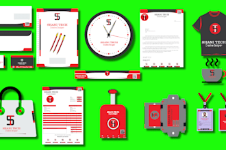 design business card branding and stationary