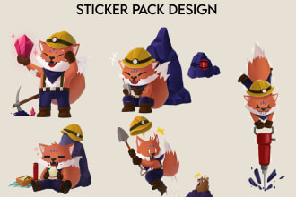 create emotes and stickers design