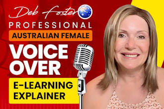 be the female voice for your elearning explainer
