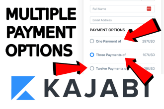 fix kajabi checkout page and improve kajabi course sales