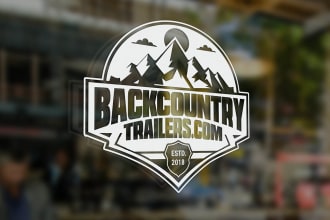 create a premium outdoor adventure logo design in 1 day