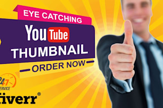 make attractive youtube thumbnail to attract more views