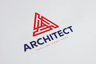 design industrial property architecture logo in a 24 h