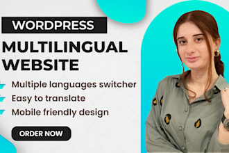 create wordpress multilingual website for the global audience