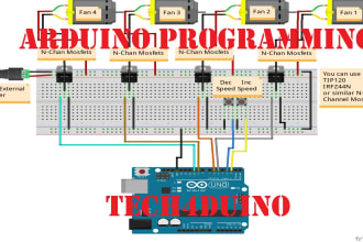 do program arduino micro controller and circuit designing