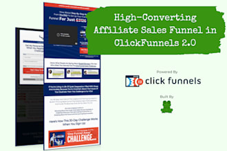 build a clickfunnels affiliate bridge funnel in clickfunnels