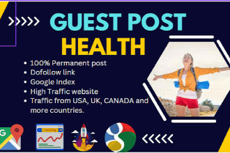 publish a guest post on the popular health blog da50