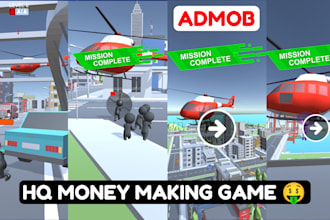 create money making ready to publish game
