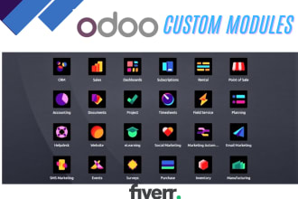 install, setup odoo erp with custom module development