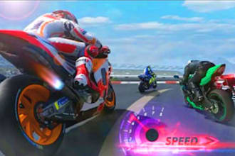create ready to publish bike racing game