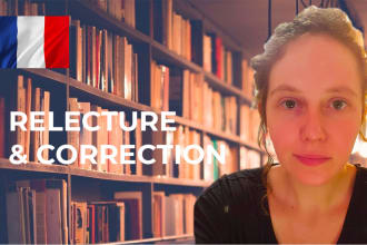 proofread your texts in french, relecture correction mise en page