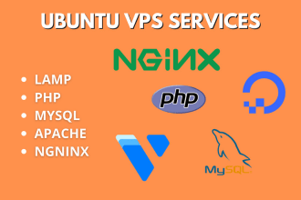 install PHP, mysql, nginx, lamp web server in your ubuntu vps