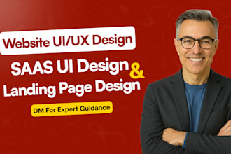 do saas landing page, homepage design, website UI UX design, dashboard UI figma