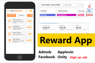 create reward earning app with offerwall system