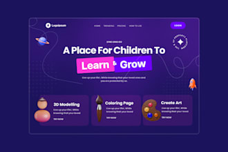 create eye catching and user friendly figma website designs