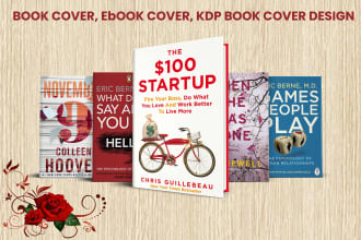 design professional KDP ebook cover or book cover