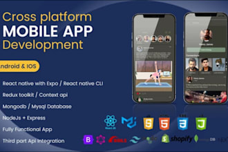 develop a hotel booking, hotel management, travel guide mobile app react native