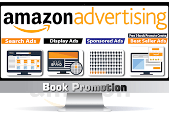 promote and advertise free kindle ebook, amazon book marketing create KDP PPC ad