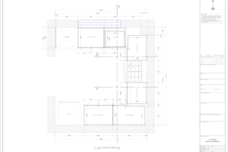 do autocad 2d floor plan and elevations